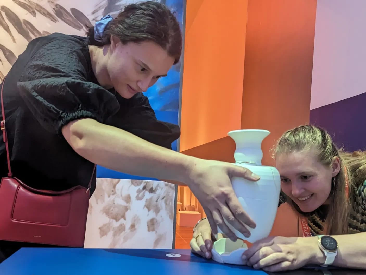 Ceramic Restoration Puzzle - overview of the 6 vase puzzles displayed