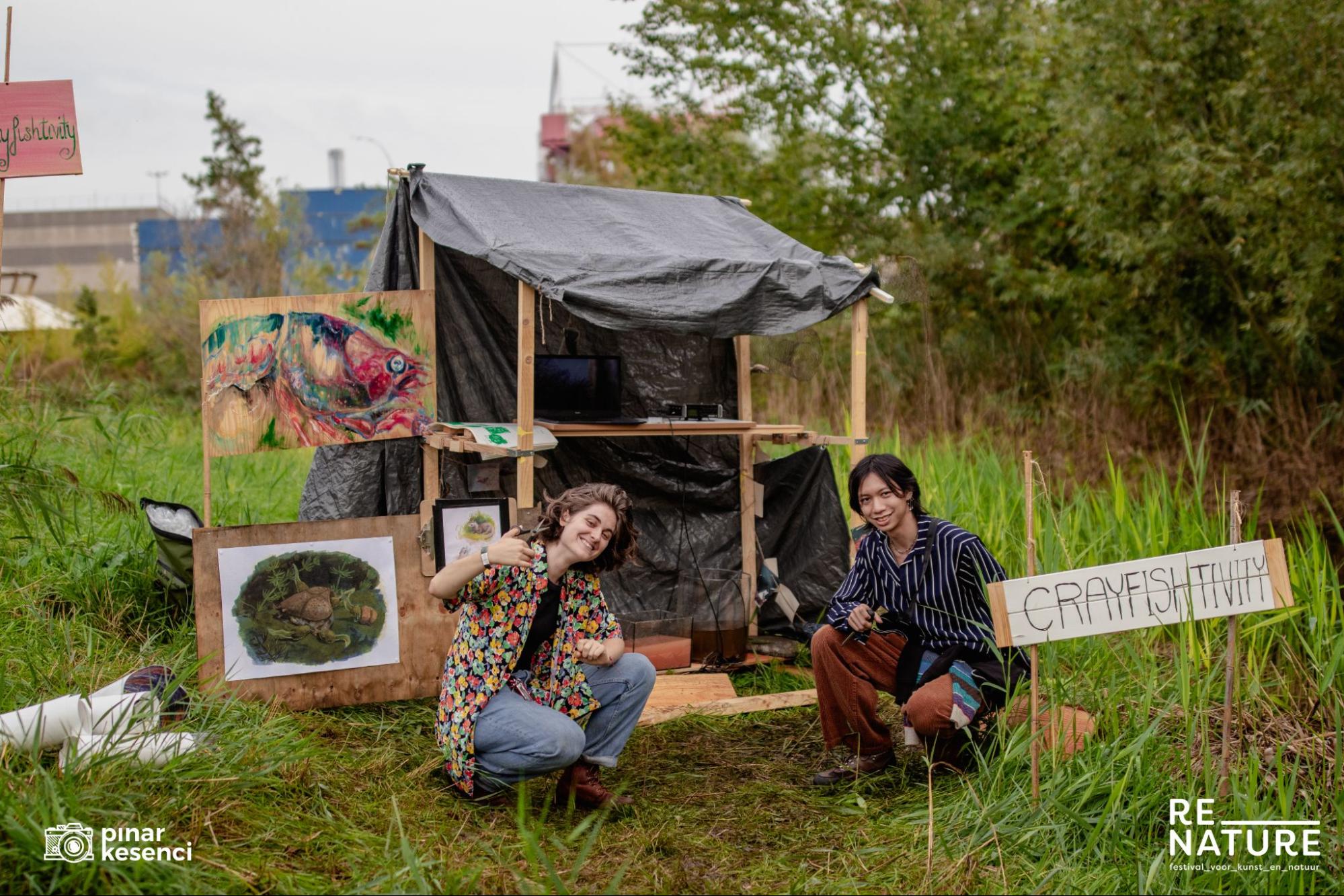 Creayfishtivity installation view 1