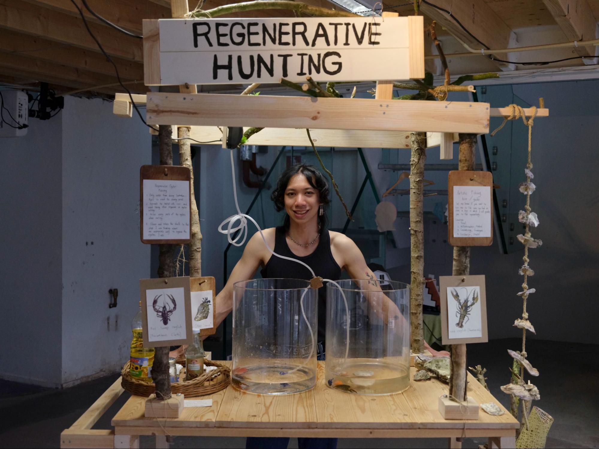 Regenerative Hunting installation view