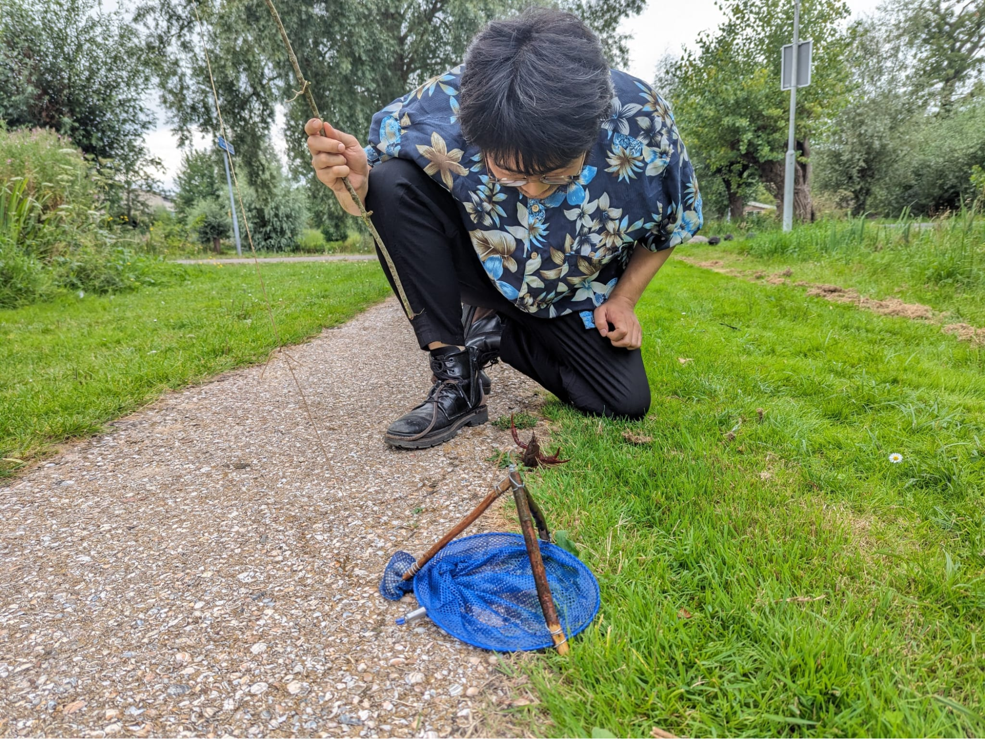 Crayfishing hunting workshop