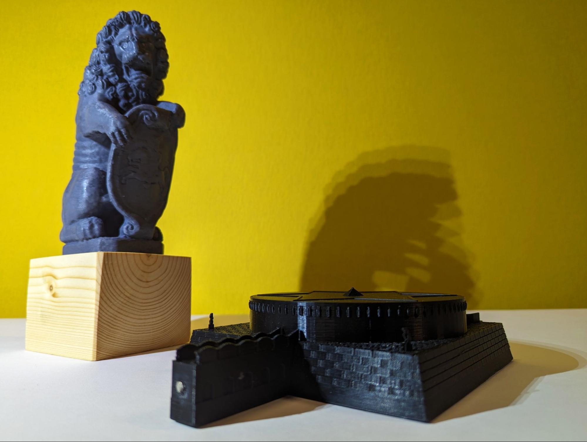 Tactile Groninger Museum - alternative angle of the tactile piece